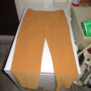 Suede pants